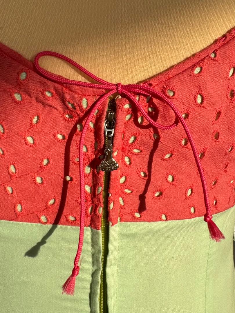 【フラメンコ衣装】再値下げ♪MOLINAフラメンコドレス４段フリル七分袖