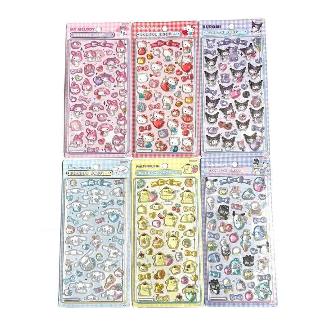 【正規品】ボンボンドロップシール★サンリオ