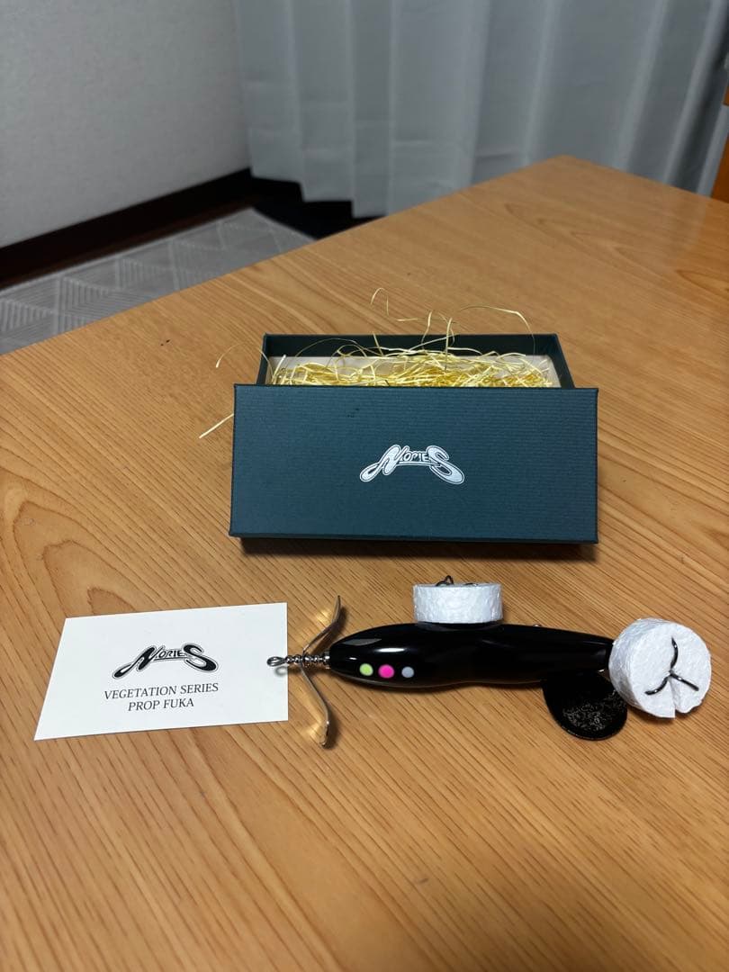 新製品 ノリーズ　PROP FUKA プロップフカ　リアルブラック