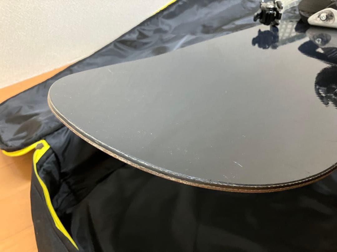 CSB スノーボード 147cm ビンディング、サロモンケース付き