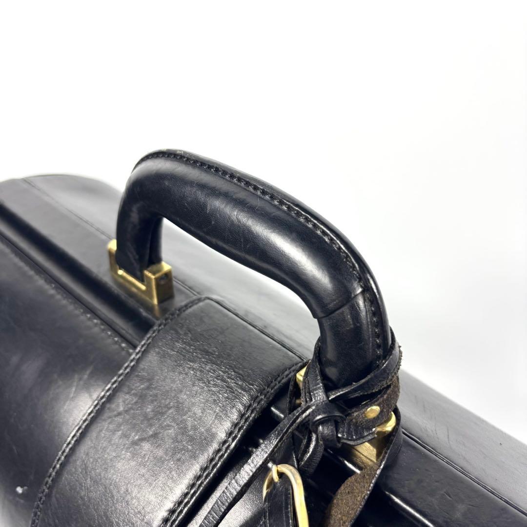 ✨希少美品✨ソメスサドル 大容量 ビジネスバッグ エグゼクティブダレスバッグ 黒