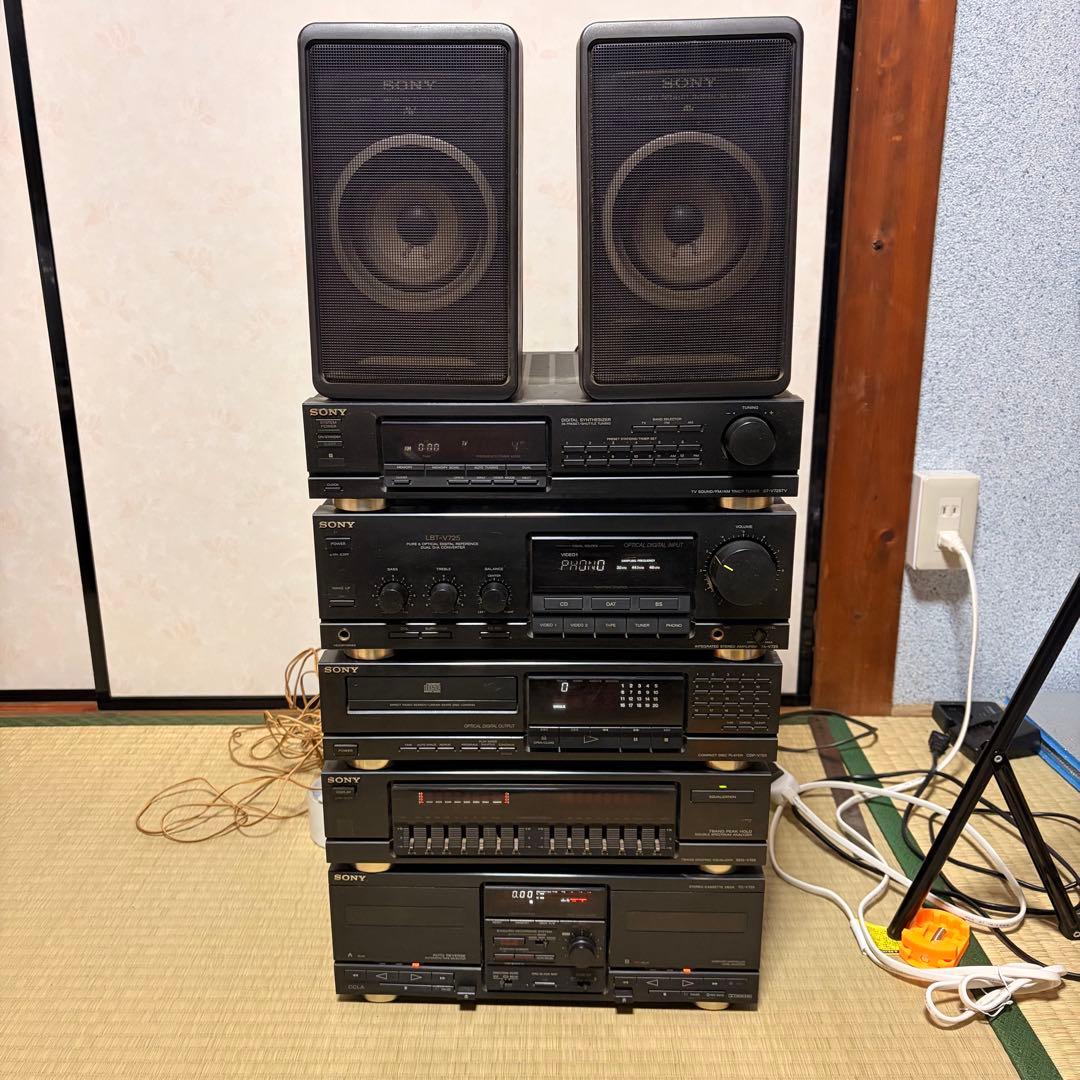 SONY LBT-V725 コンポ　スピーカー 【送料無料】
