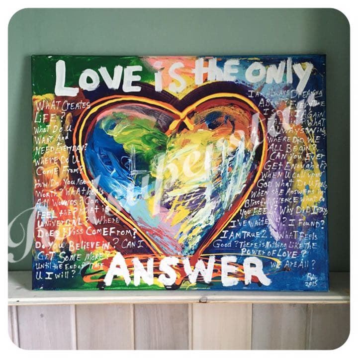 ★Original ART 《LOVE IS THE ONLY ANSWER 》