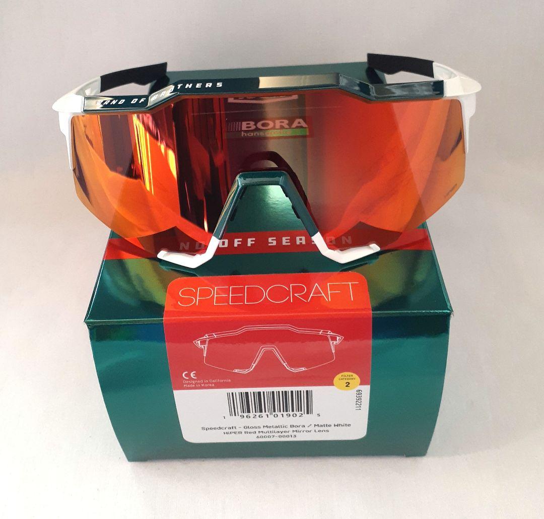 100% Speedcraft BORA ワンハンドレッド サングラス