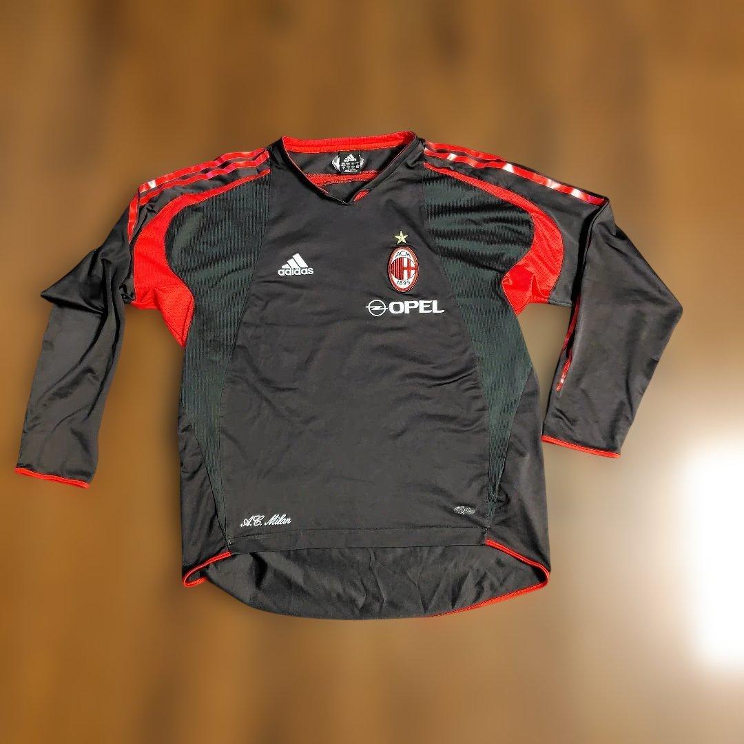 ACミラン 長袖シャツ上着★adidas・OPEL・SOCCER★サッカー
