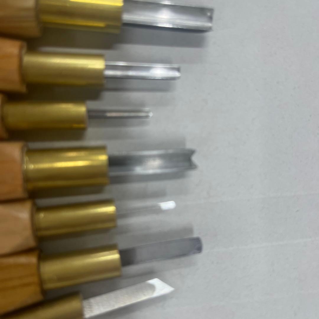 研綱　版画刀　7本　最終値下げ