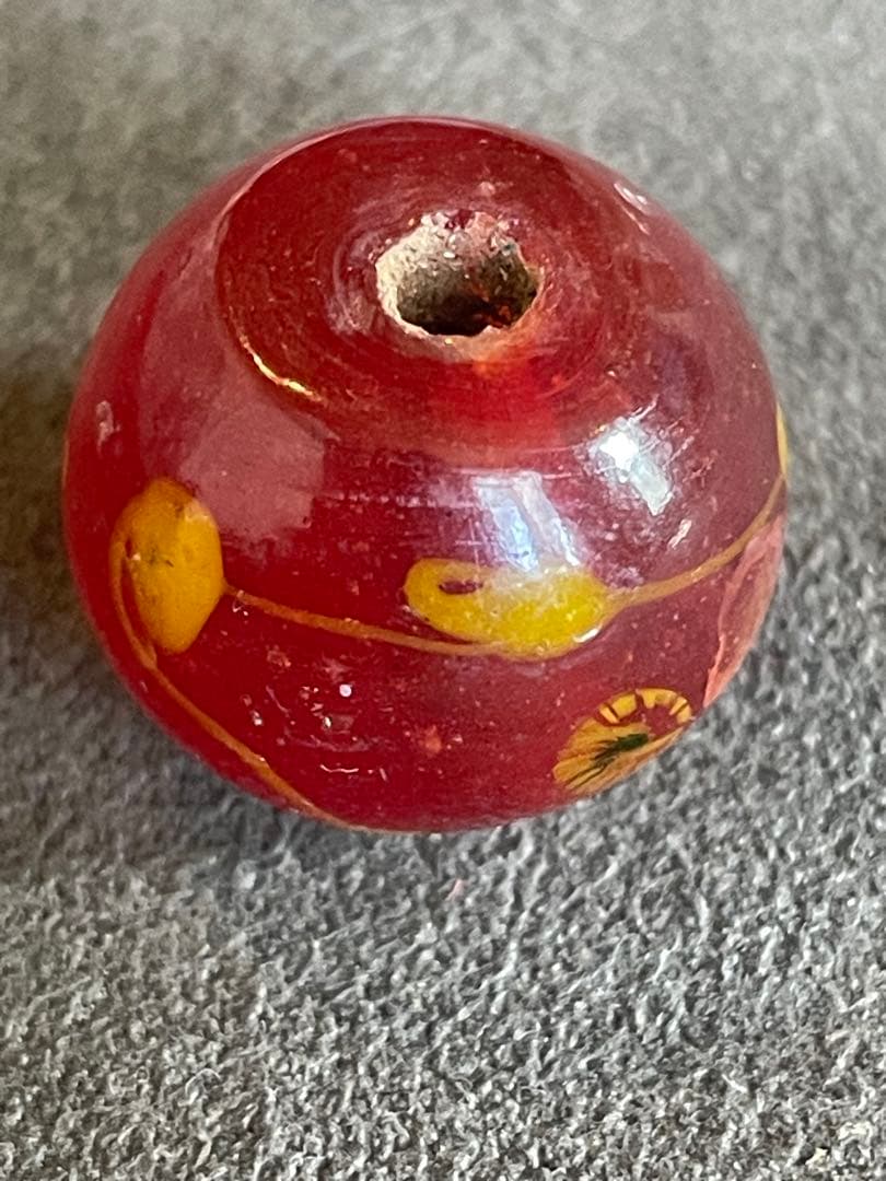 江戸とんぼ玉　江戸時代　7粒