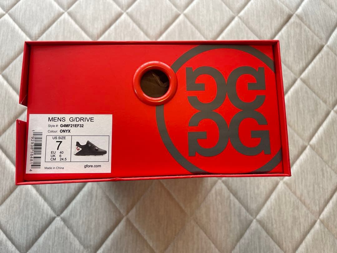 G/FORE ジーフォア　ゴルフシューズ スパイクレス　ブラック/レッド