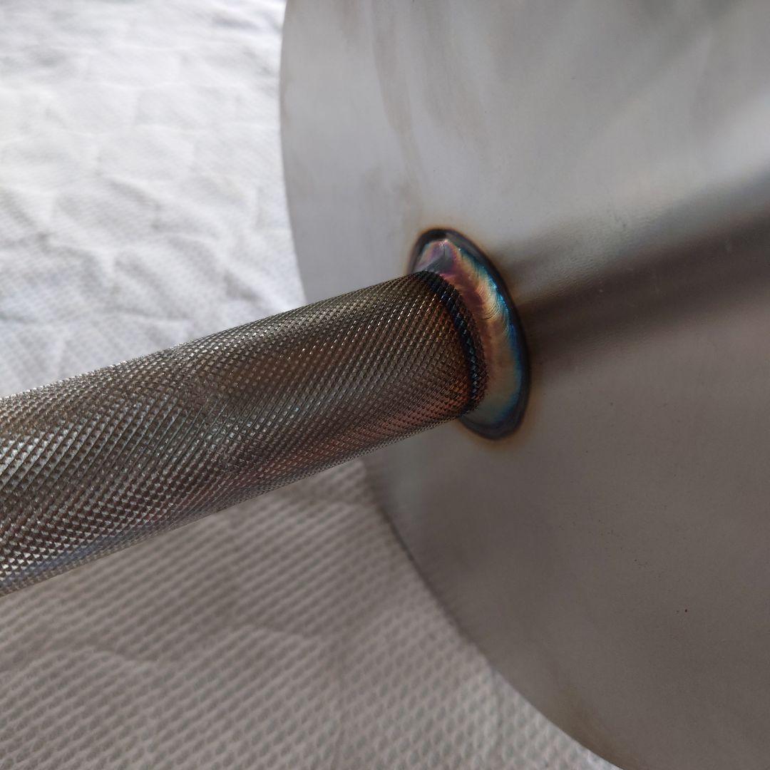 ステンレス製ダンベル　23kg　２個セット　SUS304