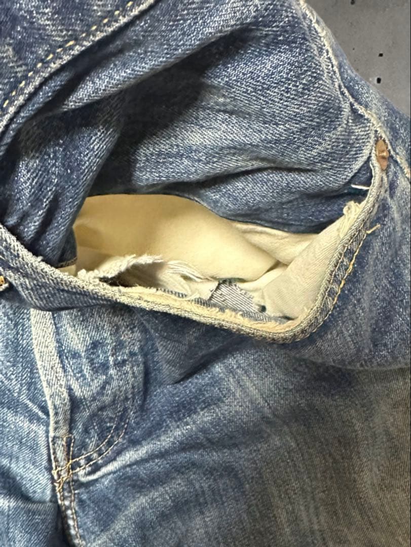Levi’s 501XX 復刻 バレンシア工場 ボタン裏555 W32 L36