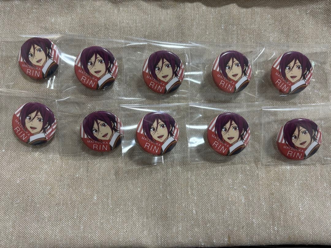 Free！♡ハイスピード♡缶バッジコレクション♡松岡凛♡幼少期缶バッジセット