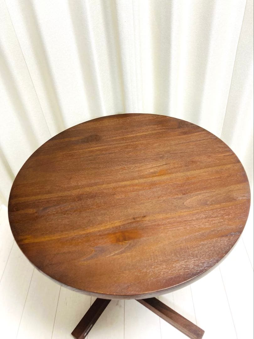 カウンターテーブル　コーヒーテーブル　アジアン　ウッド　ウォーターヒヤシンス