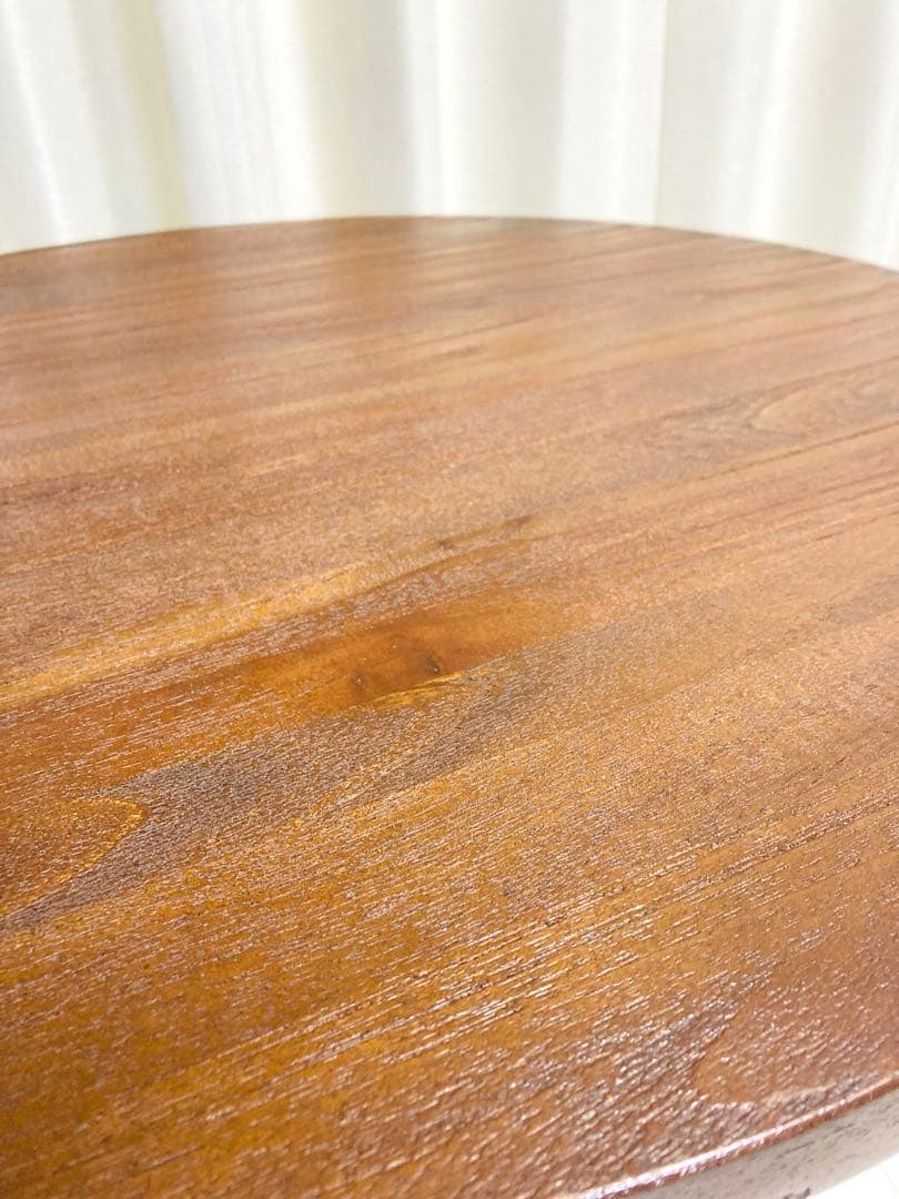 カウンターテーブル　コーヒーテーブル　アジアン　ウッド　ウォーターヒヤシンス