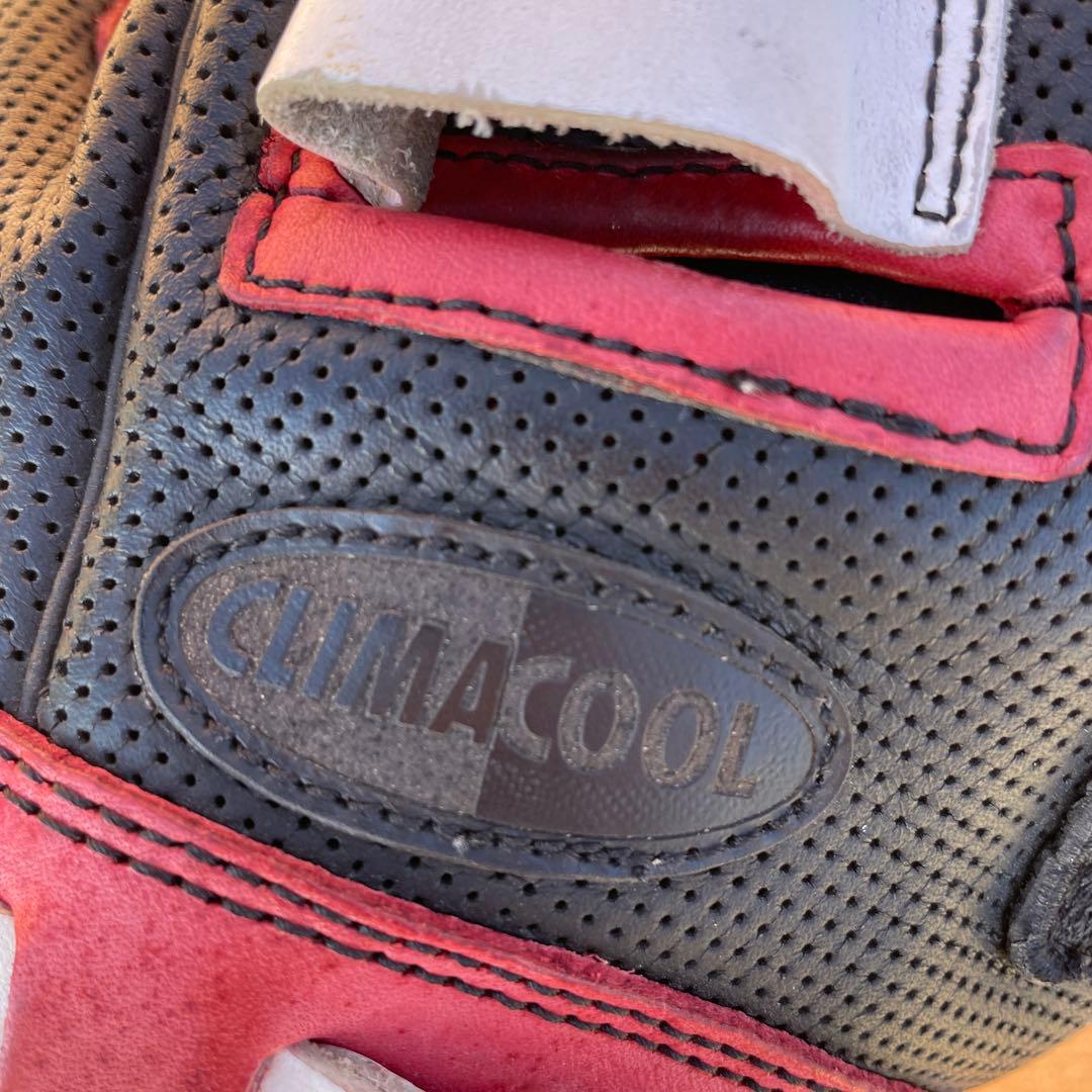 adidas Climacool 野球グローブ 黒/赤