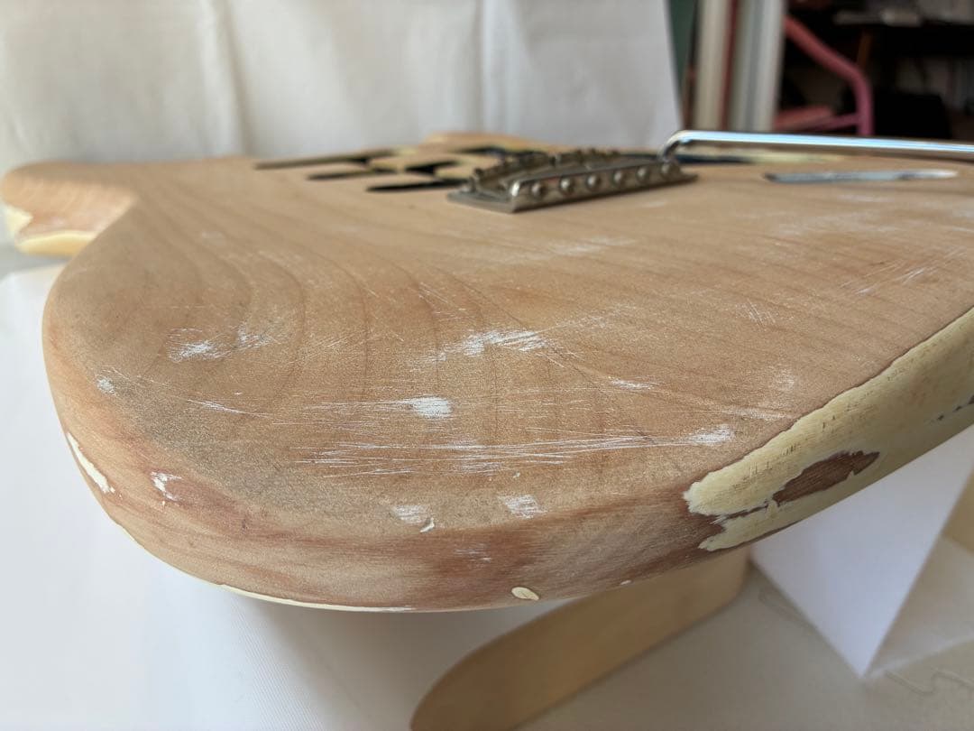 フェンダージャパン エレキギター ストラトキャスター ボディ トレモロユニット