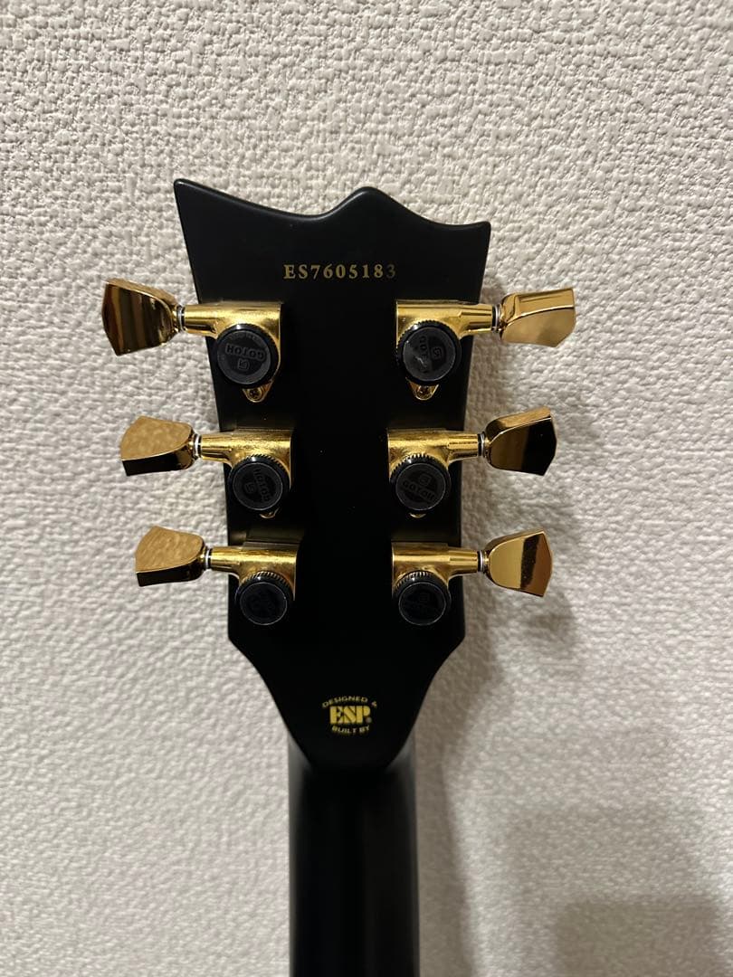 ギター ESP E-II vintage black
