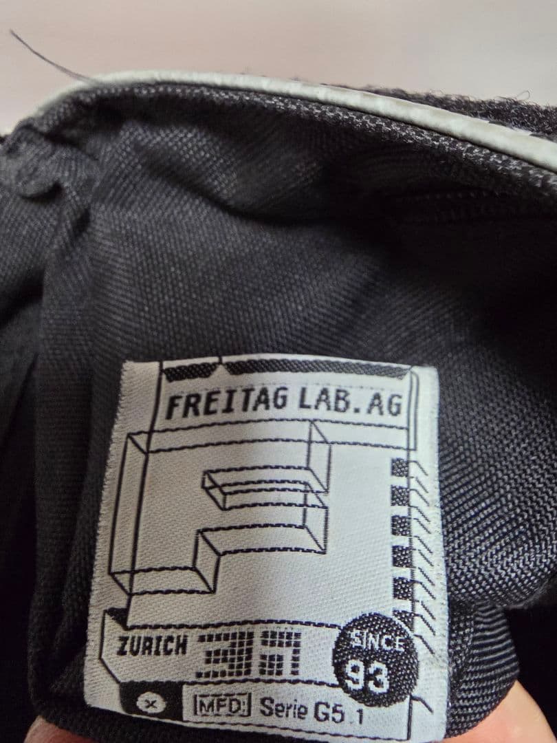 【廃盤】フライターグ F18REX Freitag バッグ シルバー ホワイト