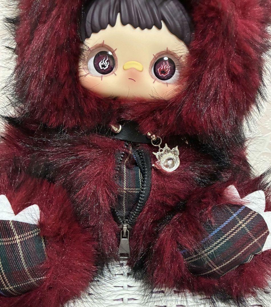 Maymei ♡霉霉 反逆ぬいぐるみシリーズ 400％ 赤くま　バッグリュック★