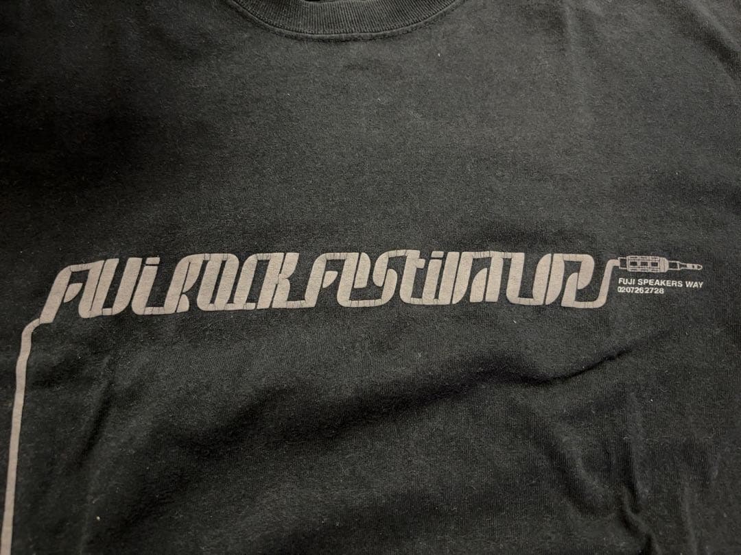 フジロックフェスティバル 2002 Tシャツ Lサイズ黒