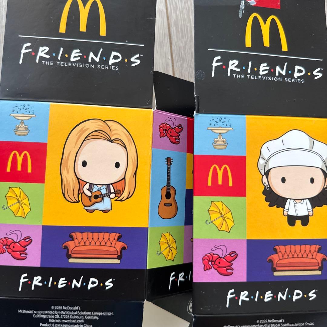 FRIENDS フレンズ　フィギュアセット マクドナルド