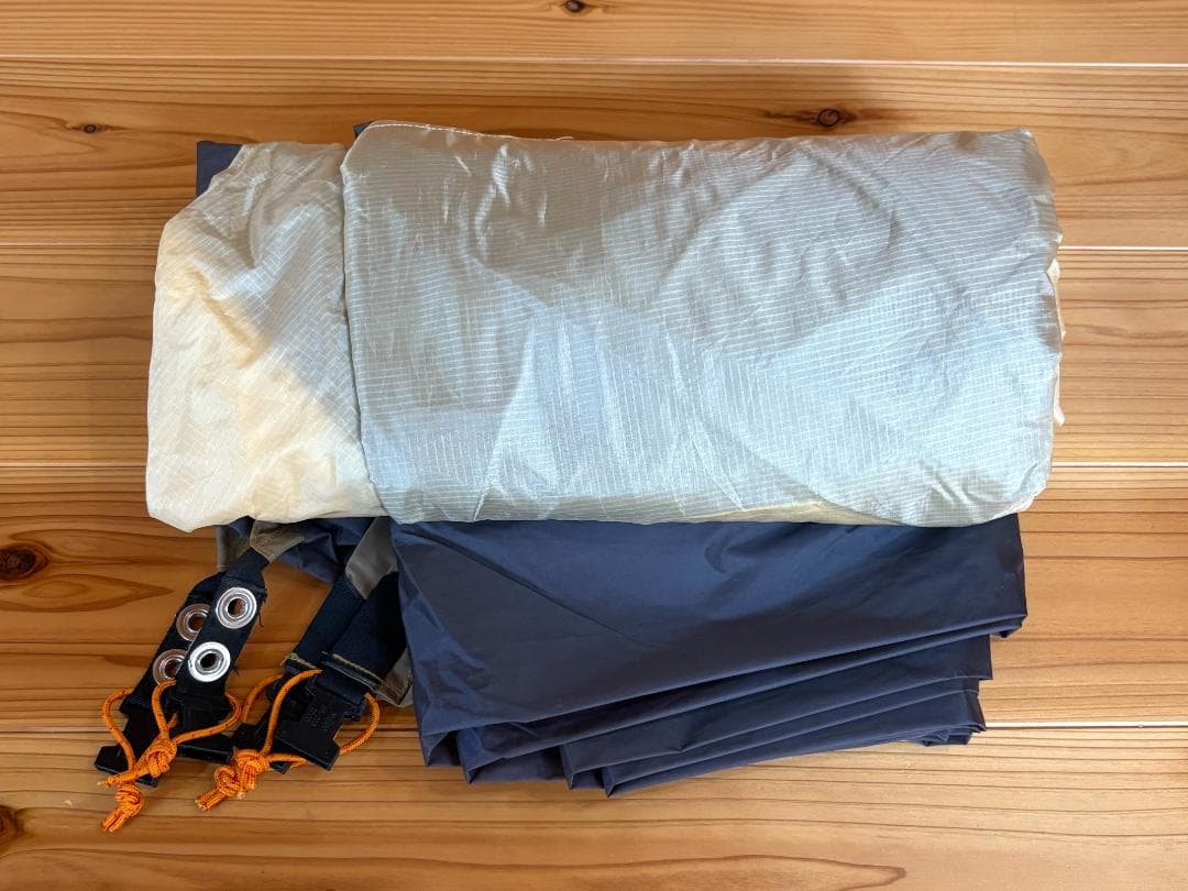 なつアライテント トレックライズ1 TREK RAIZ 1 グランドシート