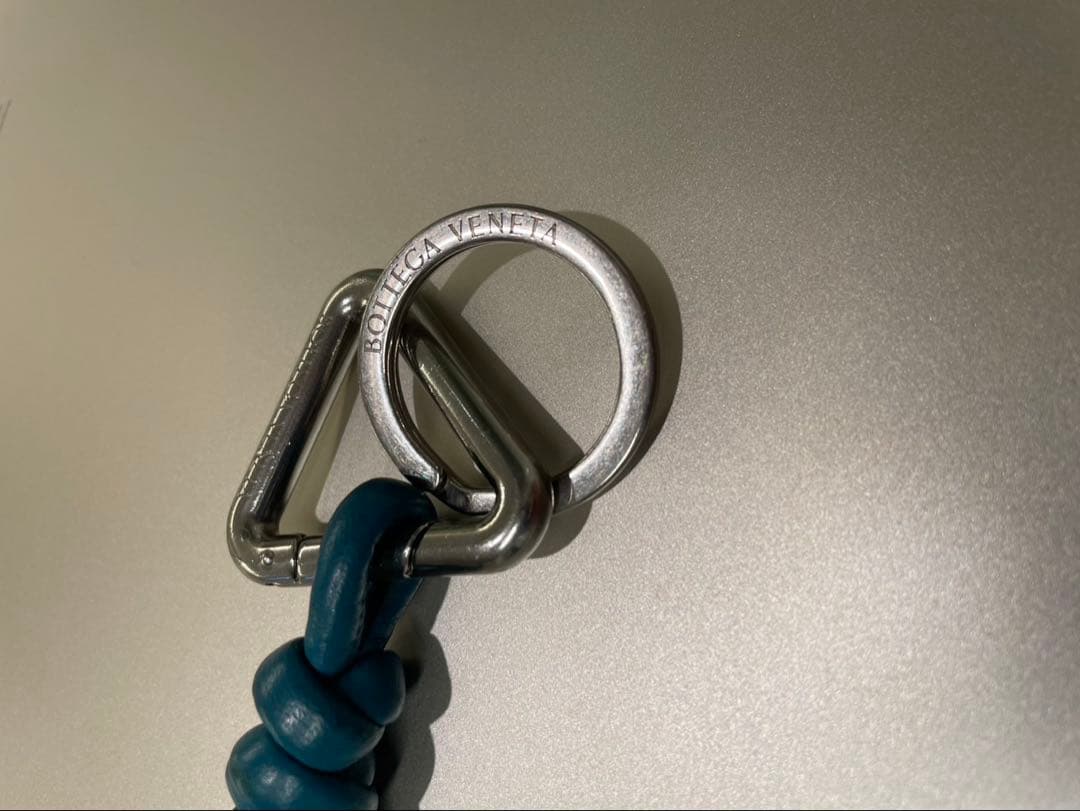 ボッテガ べネタ　BOTTEGA VENETA キーリング　使用感あり。