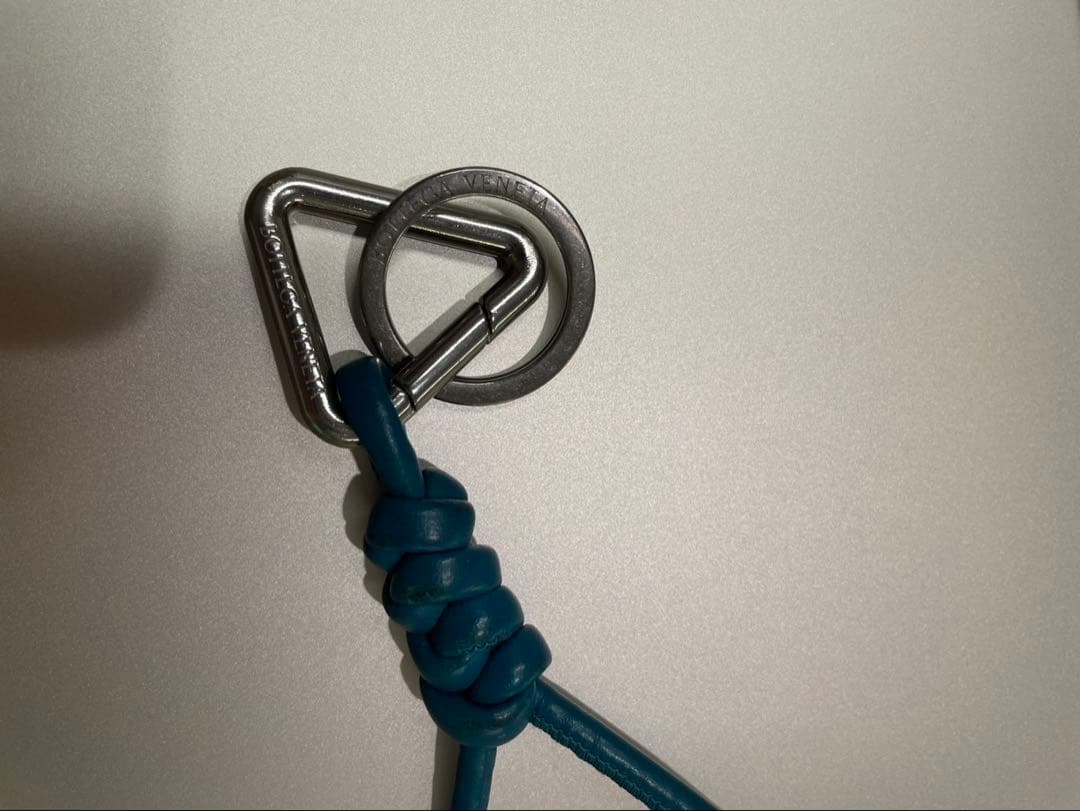 ボッテガ べネタ　BOTTEGA VENETA キーリング　使用感あり。