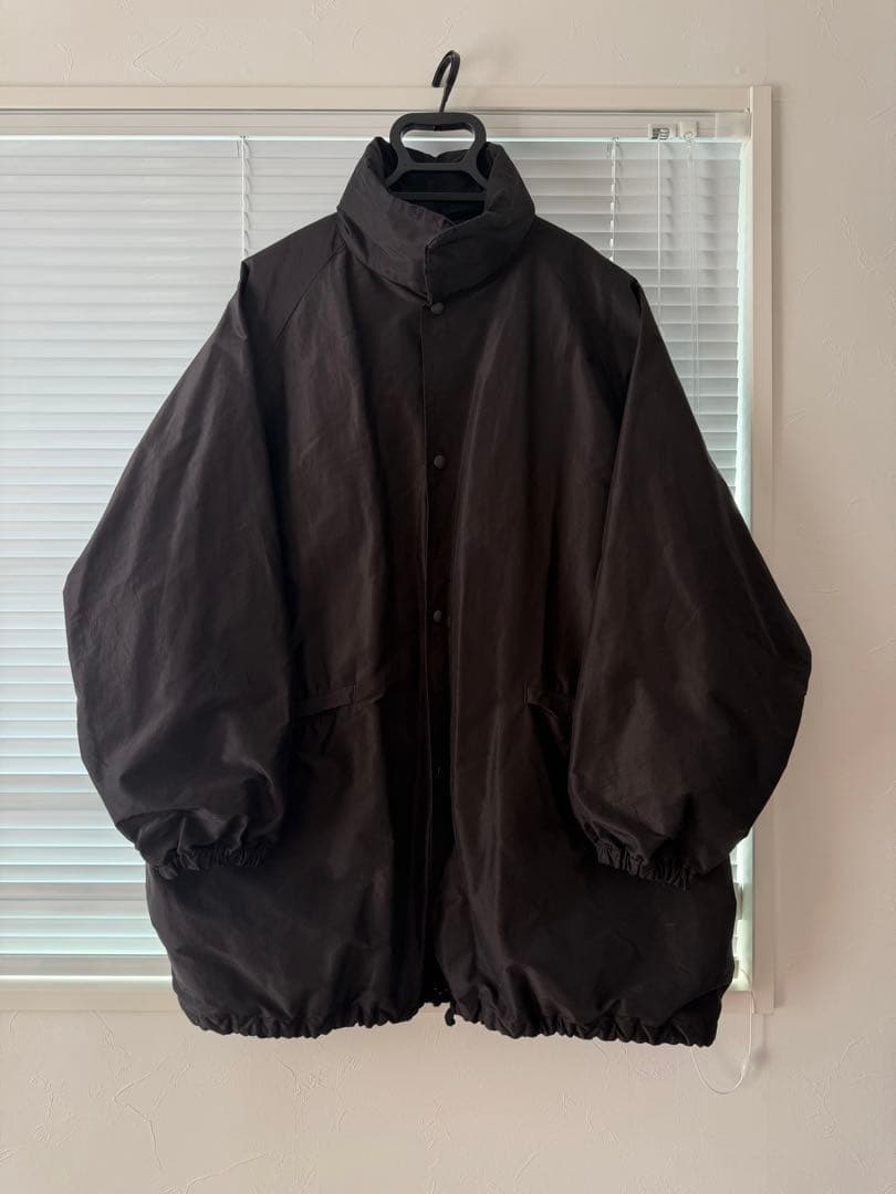 ovyovy COMOLI コットンシルクフッデーコート　サイズ3