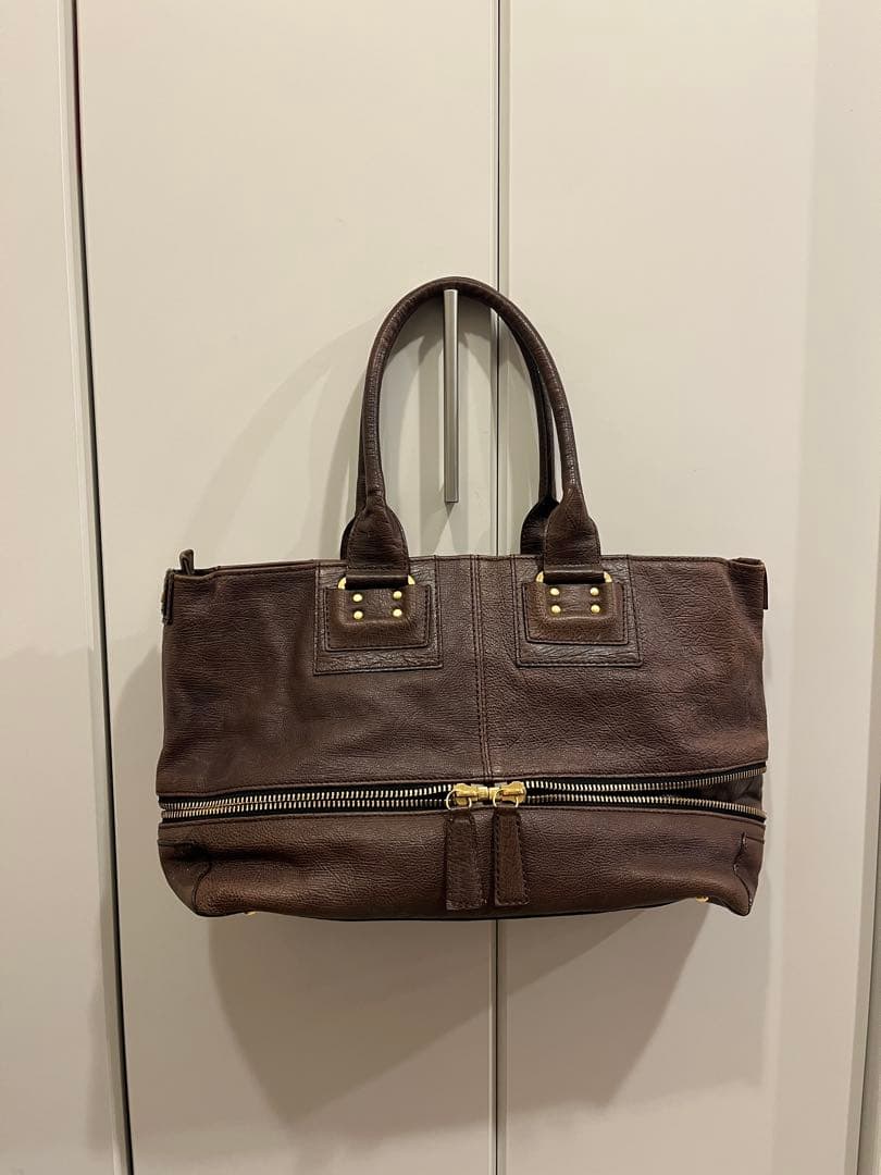 vintage brown leather bag y2k グランジ