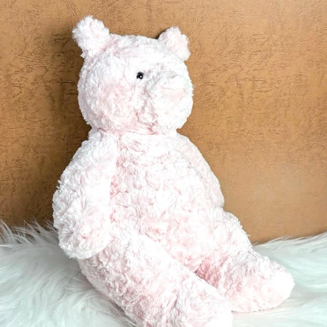 新品 ジェリーキャット レオラベア　テディベア　ピンク　ぬいぐるみ　L　袋付き