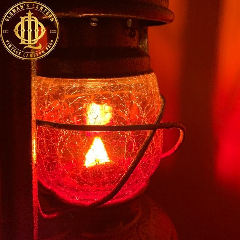 【限定】クラックグラス イエロー/アンバー/レッド Feuerhand ホヤ