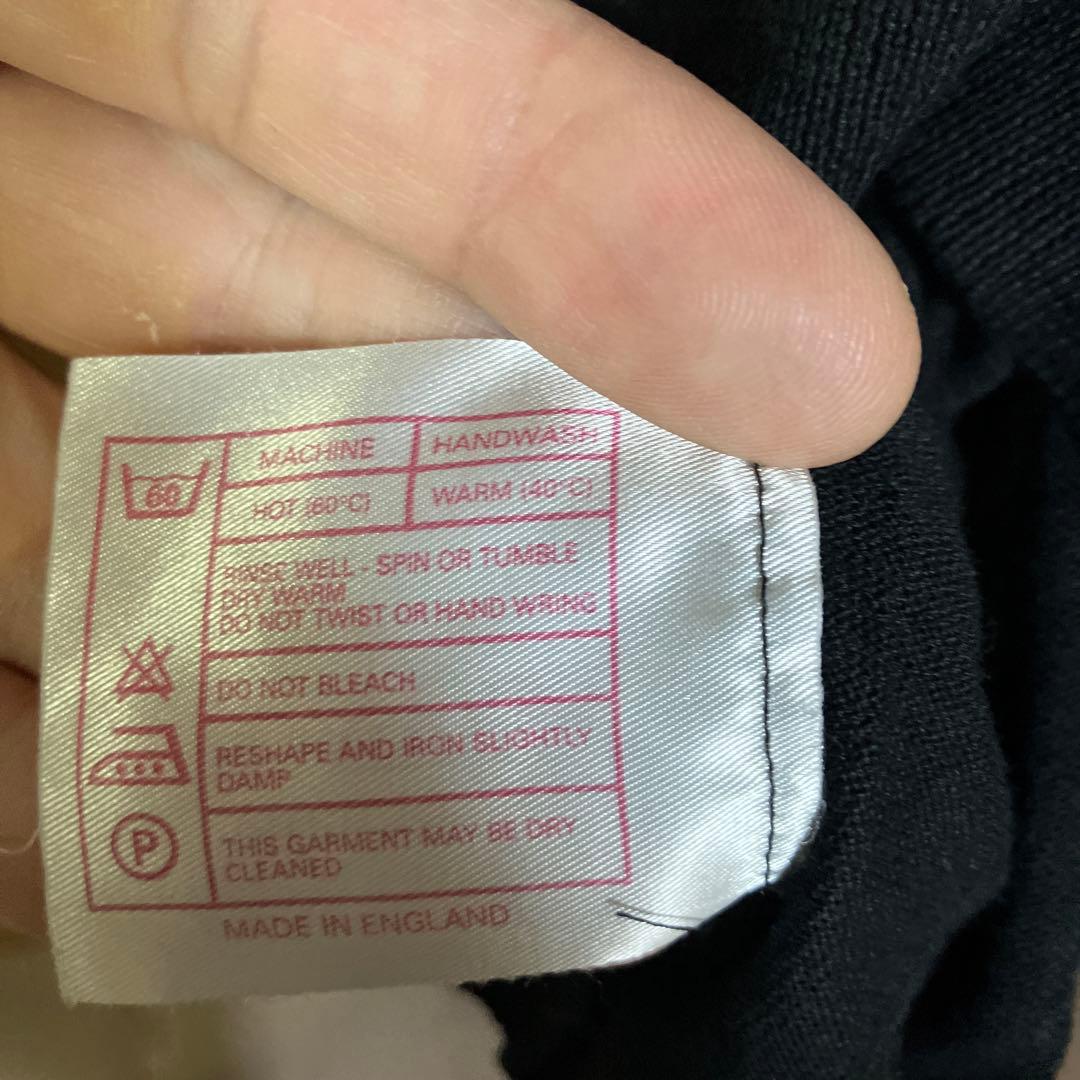 JOHN SMEDLEY グレー ブラック ニット M