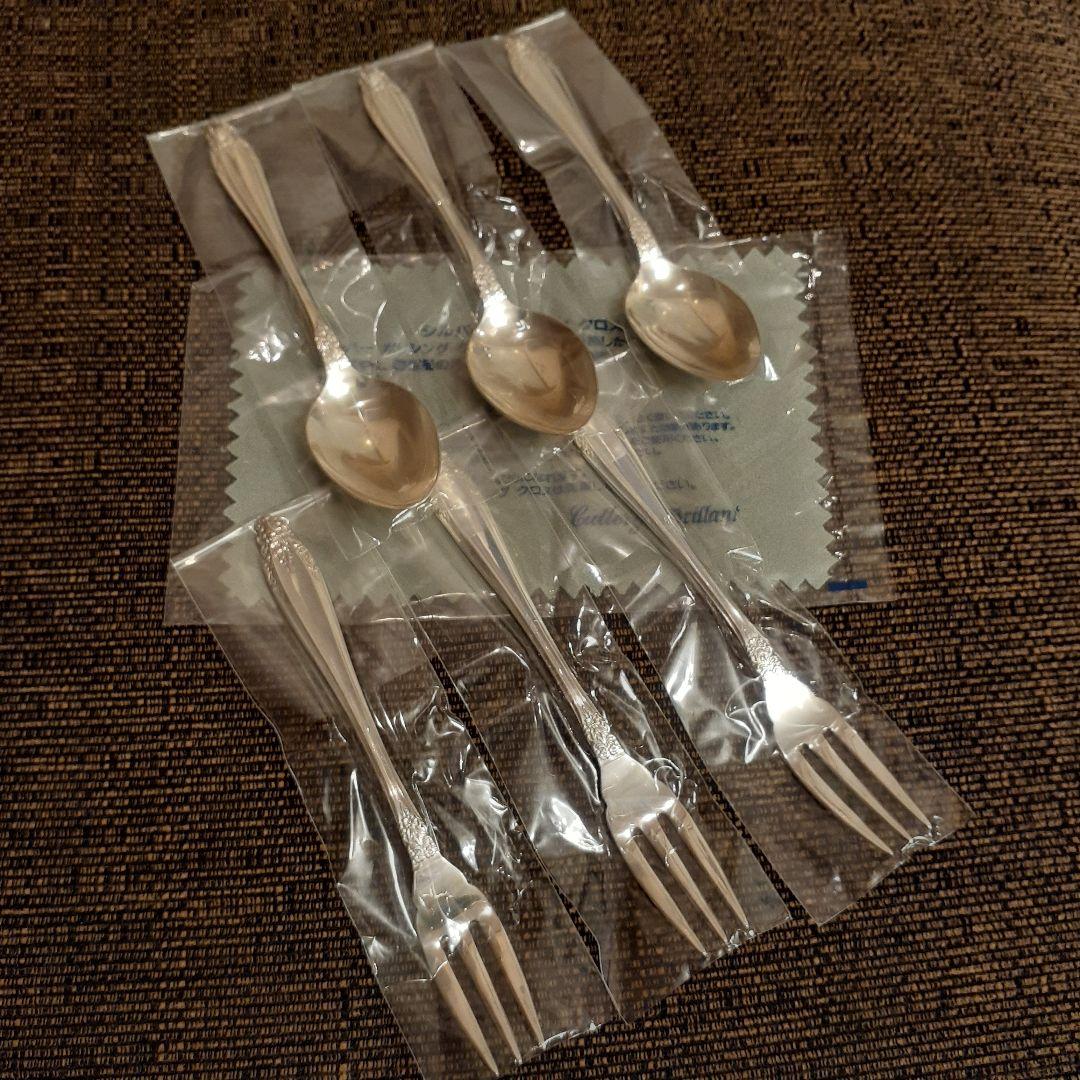 シルバー925製　スプーンとフォークのセット 未開封