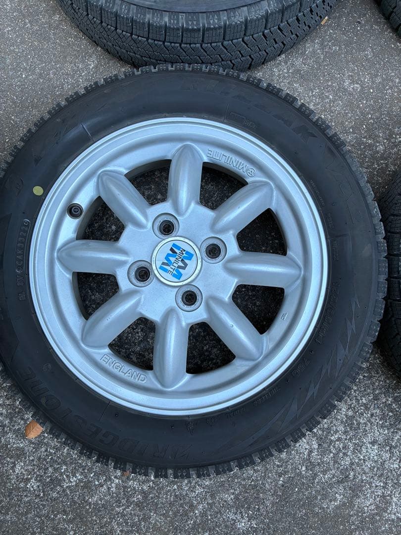 MINILITEミニライト ブリザックVRX2 155/65r14 スタッドレス