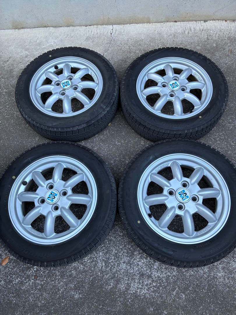 MINILITEミニライト ブリザックVRX2 155/65r14 スタッドレス