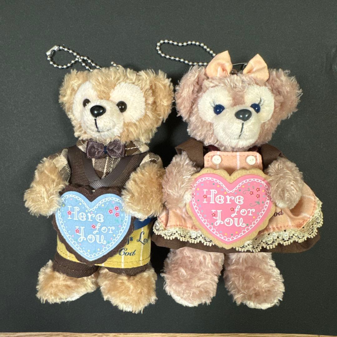 ダッフィーとシェリーメイぬいぐるみ 2体セット