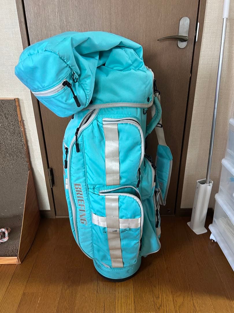 Used ブリーフィング　ティファニーブルー　ゴルフバッグ・キャディバッグ