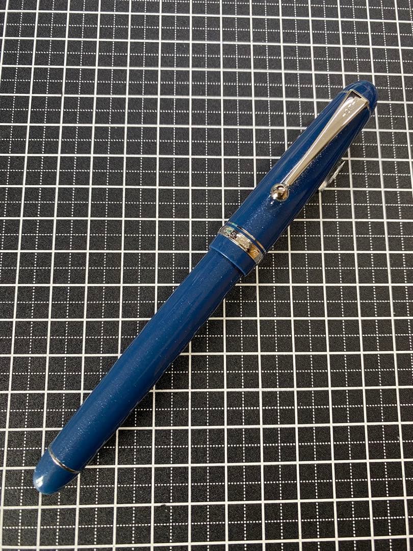 PILOT CUSTOM74 lic-blue 万年筆　字幅M