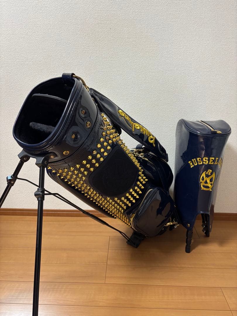 RUSSELUNO ラッセルノ スタンド式 キャディバッグ 6分割 美品 完売品