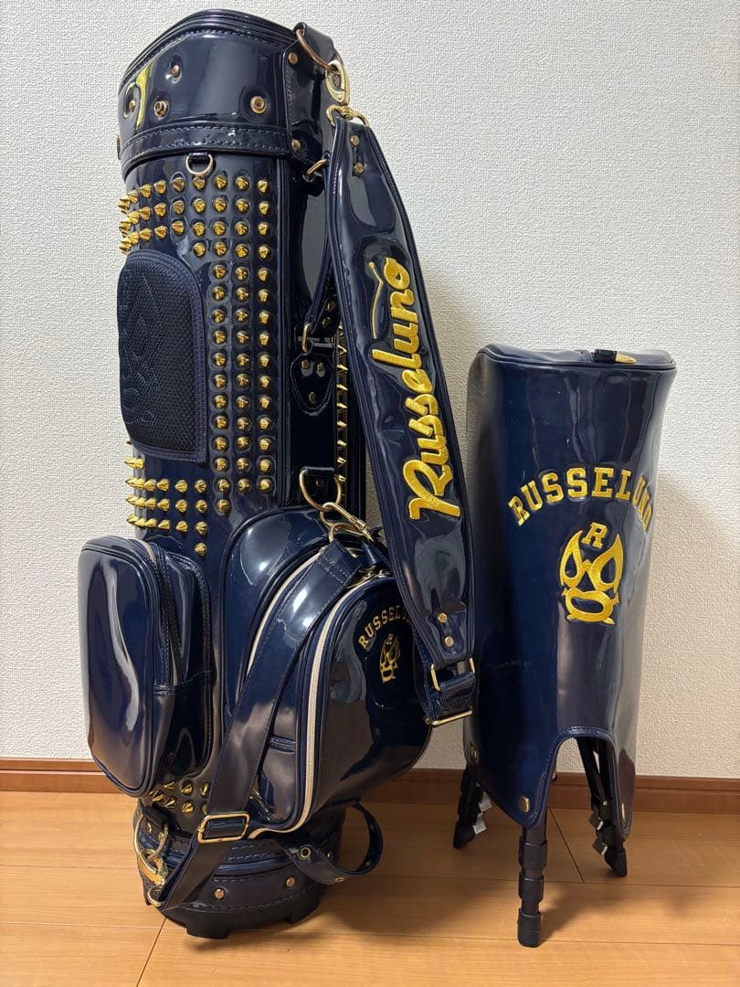 RUSSELUNO ラッセルノ スタンド式 キャディバッグ 6分割 美品 完売品