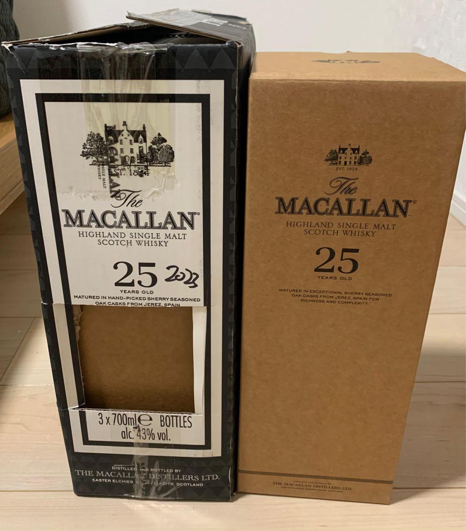 MACALLAN 25 リリース　2023年　化粧箱のみ　11個