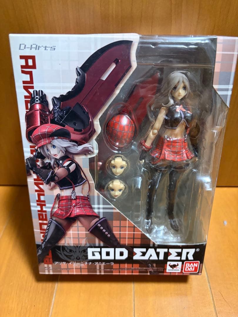 バンダイ D-Arts アリサ GOD EATER フィギュアセット