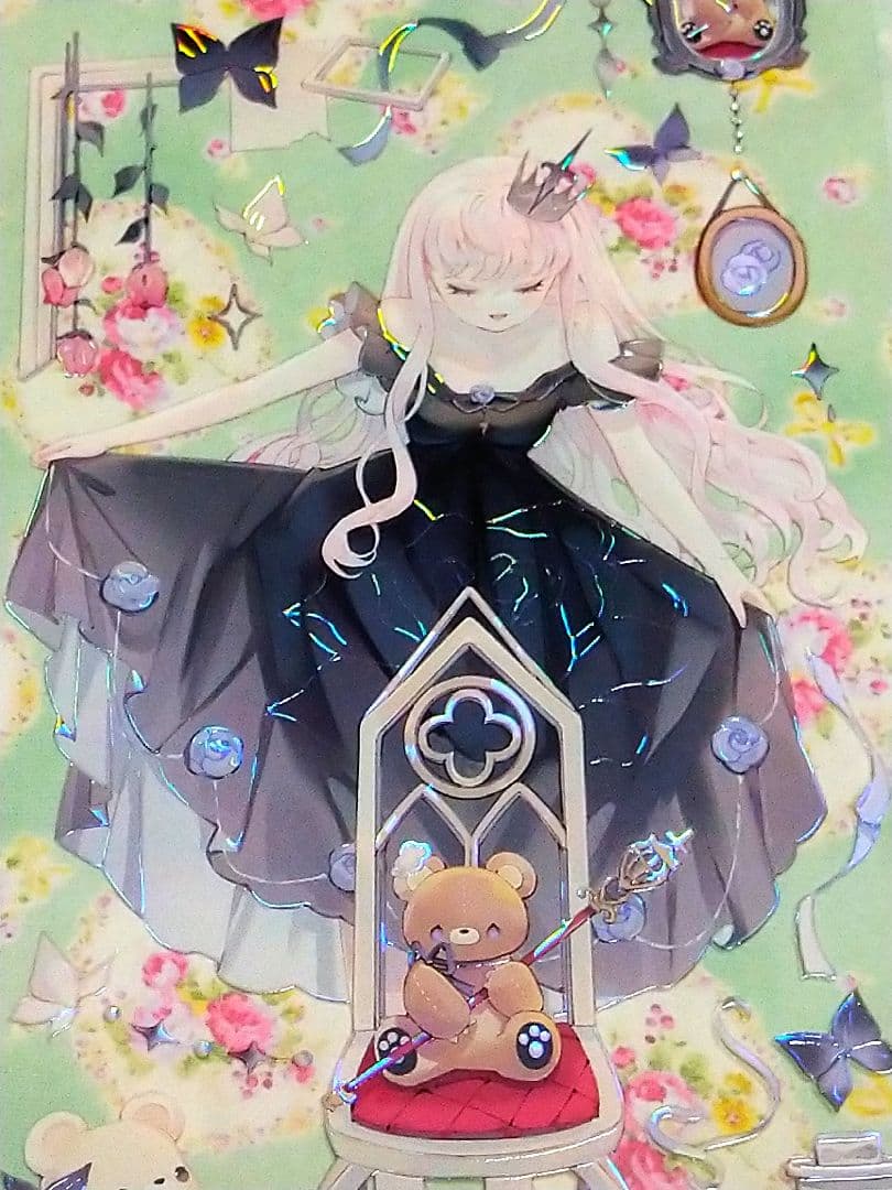 ✩再販✩J819＃镜幻序曲(贝壳光)刺猬家切り売り海外人物マステ女の子