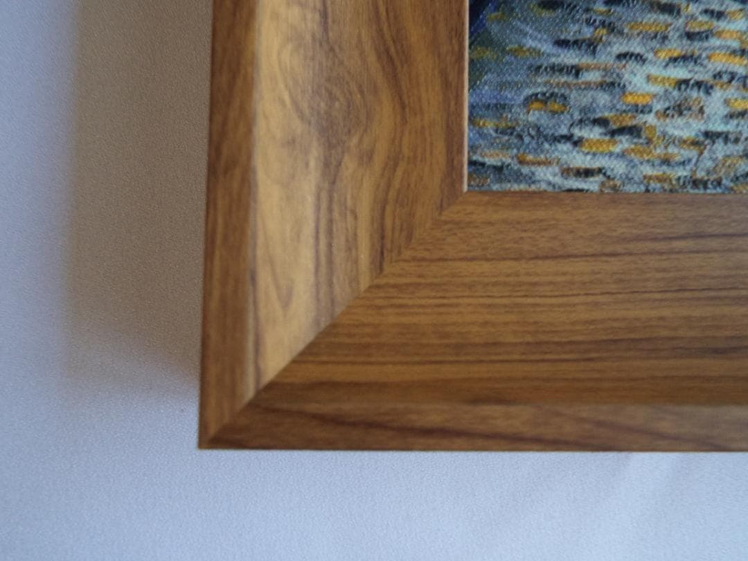 ゴッホ　夜のカフェテラス　ゴッホの立体複製画「アルゴグラフ」