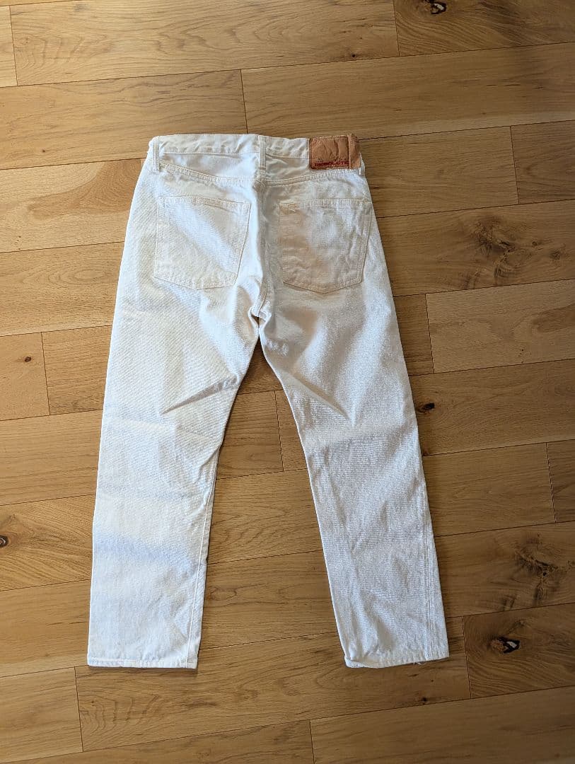 RESOLUTE 710 W33 L30 ホワイトデニム