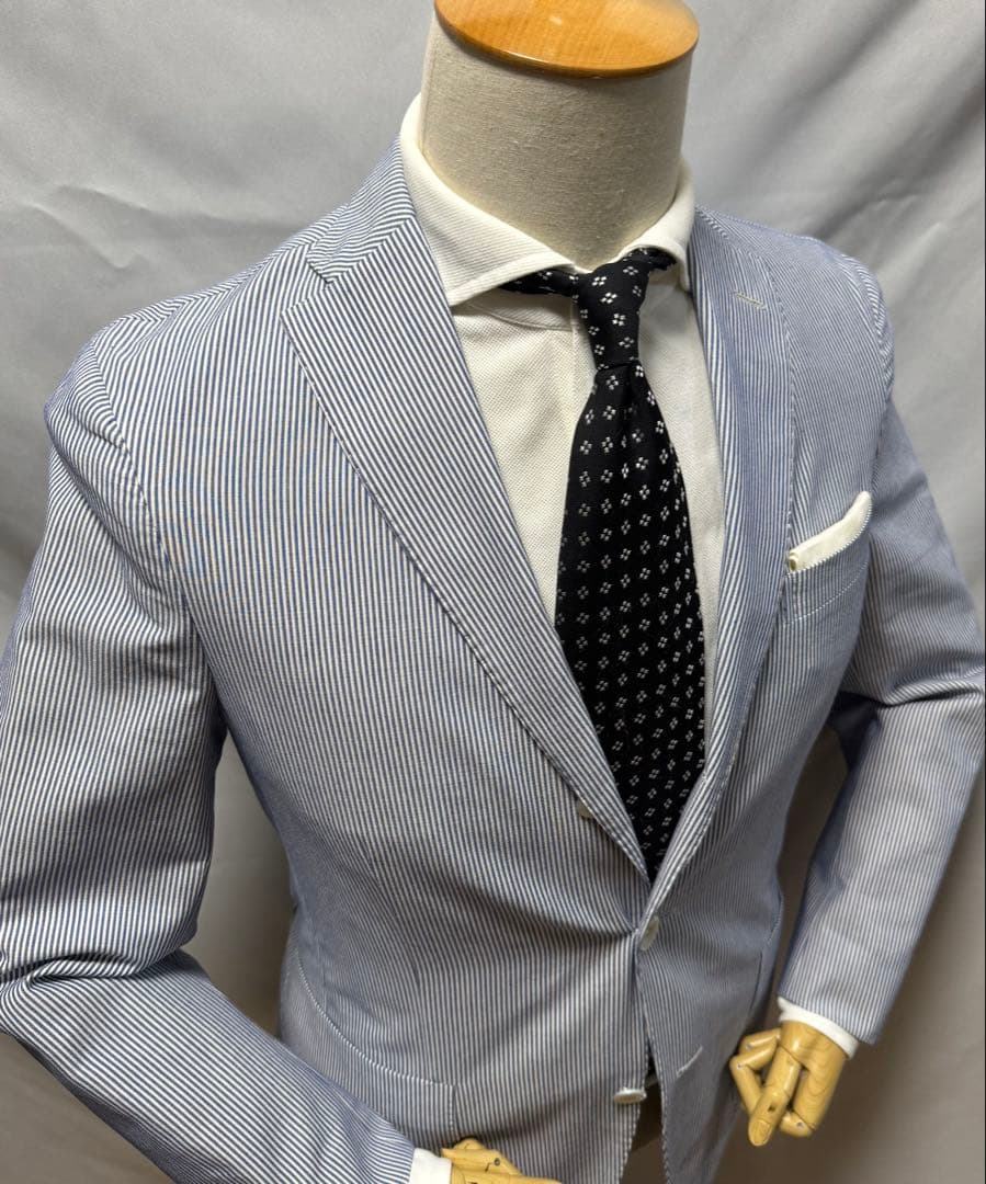 ◆国内正規品【46】BOGLIOLI◆美品！春夏物『DOVER』３Ｂジャケット◆