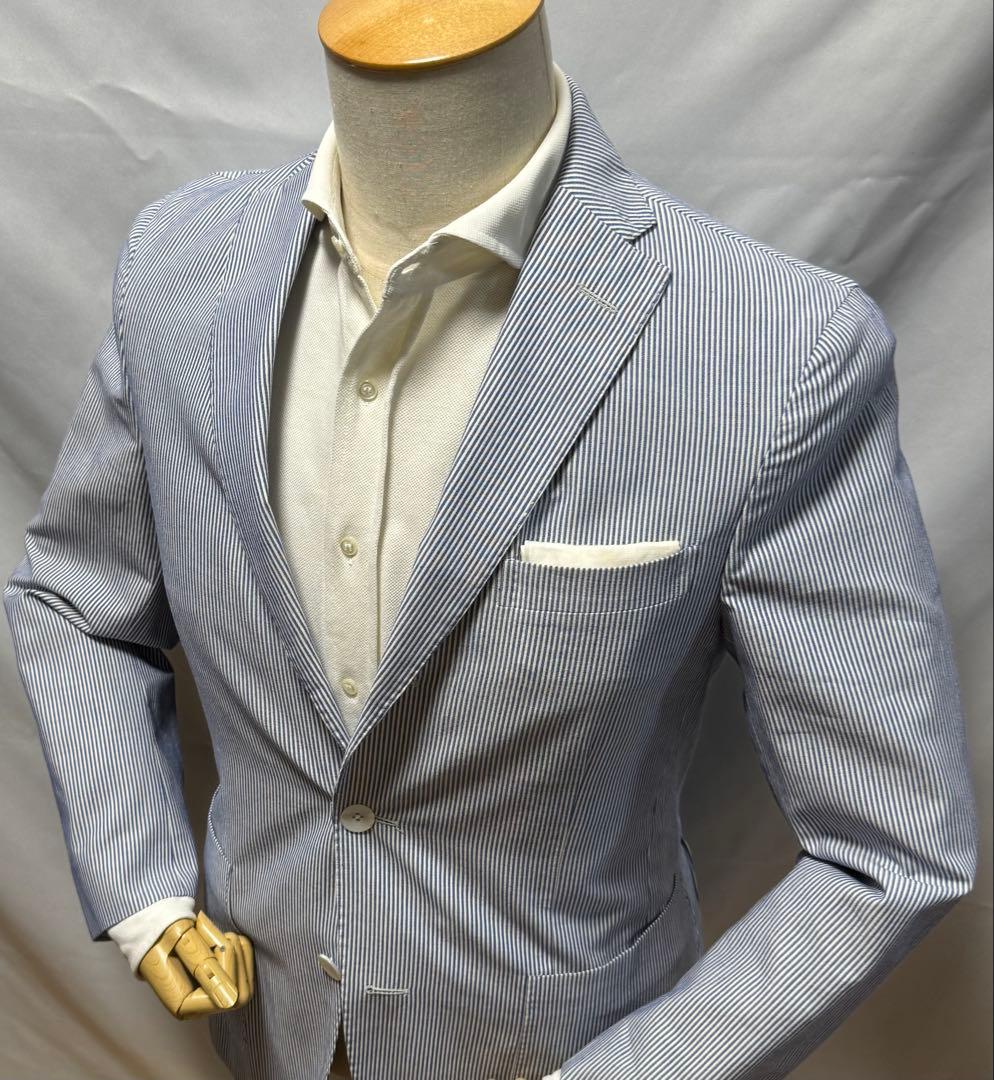 ◆国内正規品【46】BOGLIOLI◆美品！春夏物『DOVER』３Ｂジャケット◆