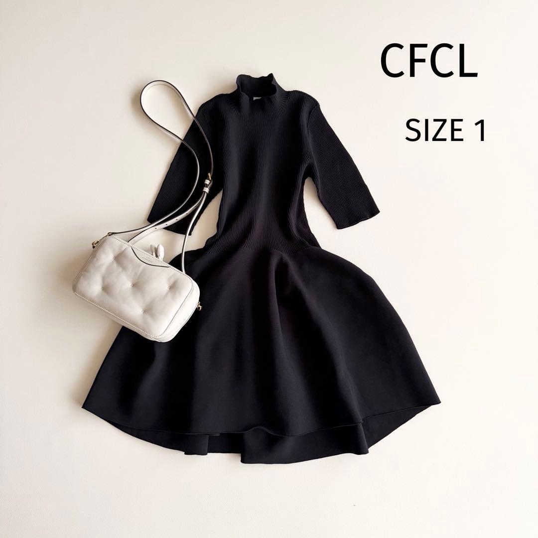 【CFCL】POTTERY SHORT SLEEVE MINI DRESS 1