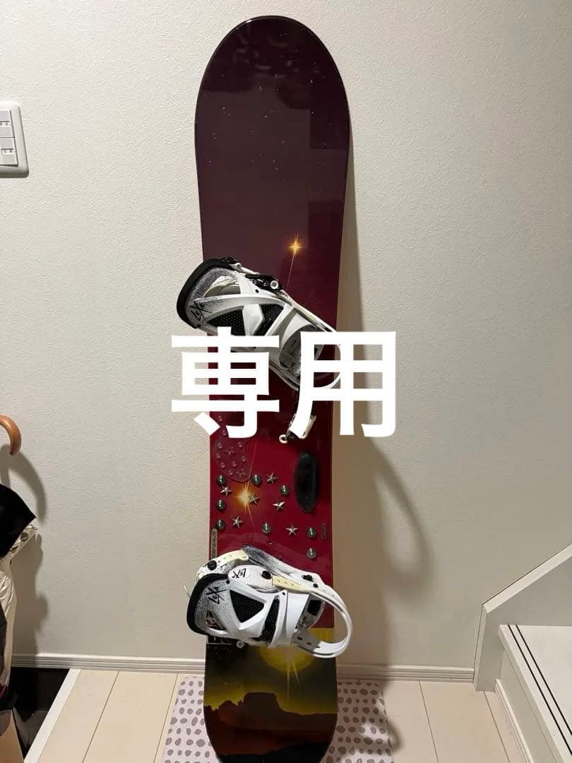 バートン板148cm バートンビィンディングメンズsセット