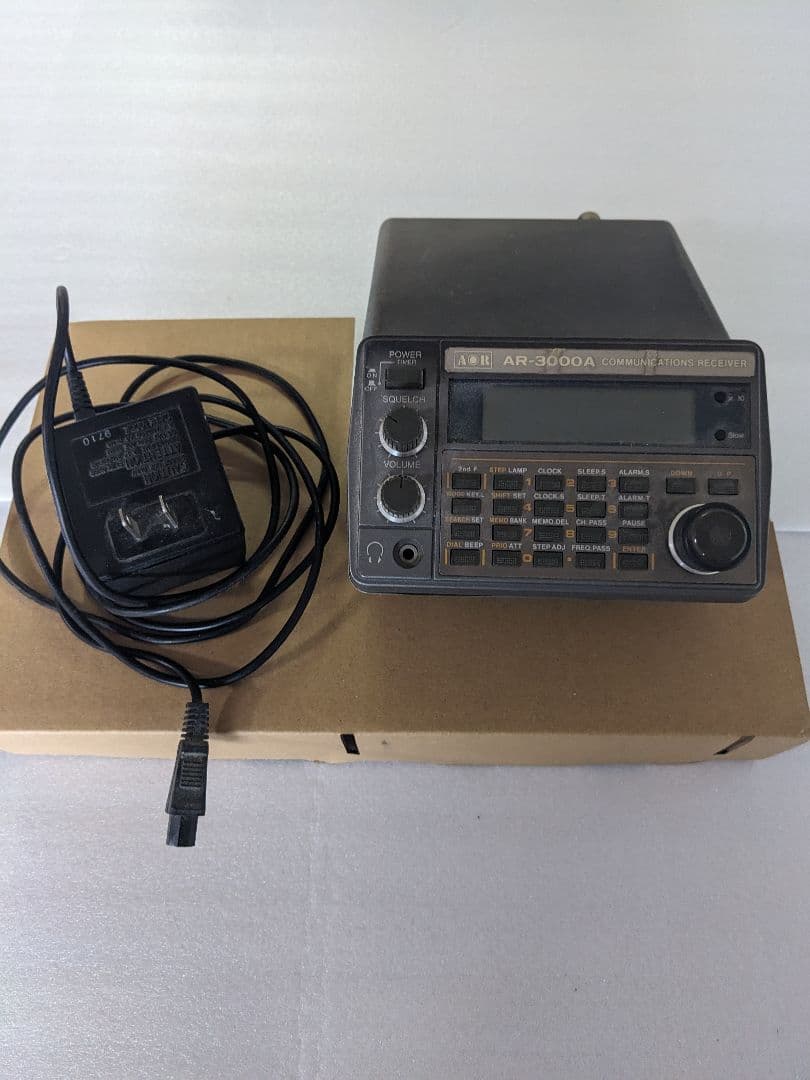 AR-3000A 受信機 ACアダプター付き
